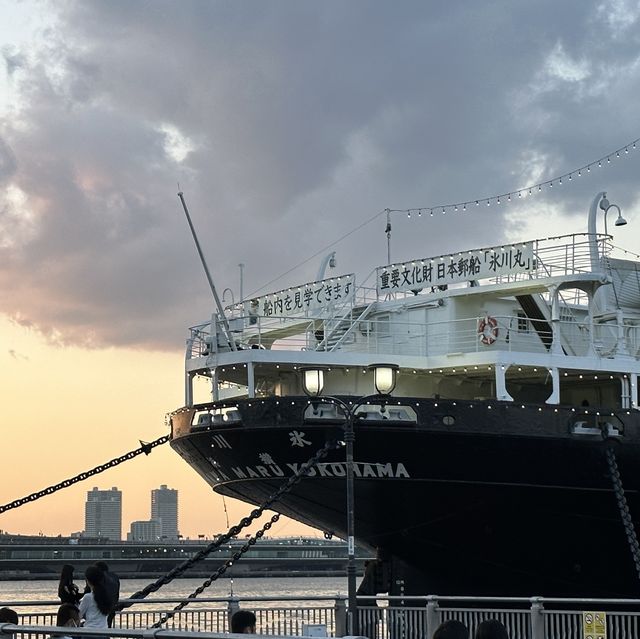 【横浜】夕方みなとみらい散歩・山下公園を散策