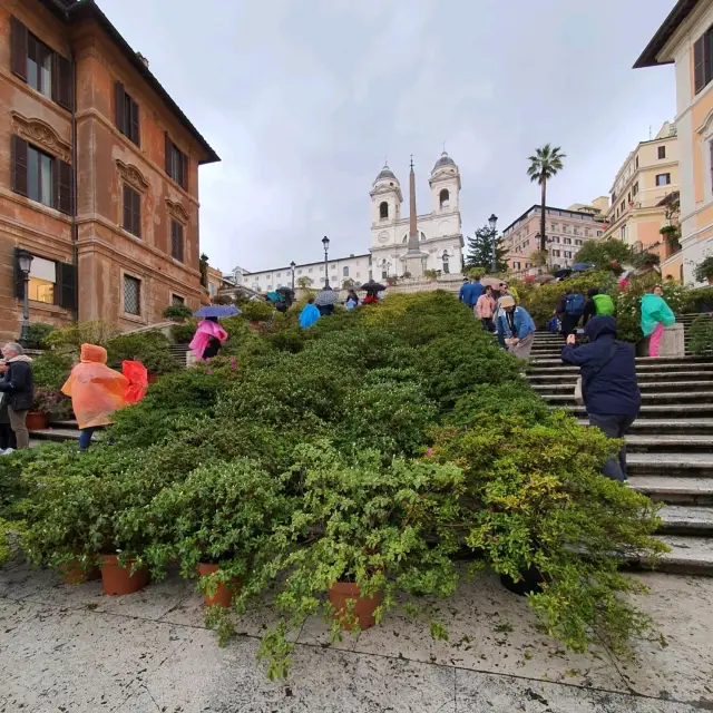 The Famous Spanish Steps In Rome