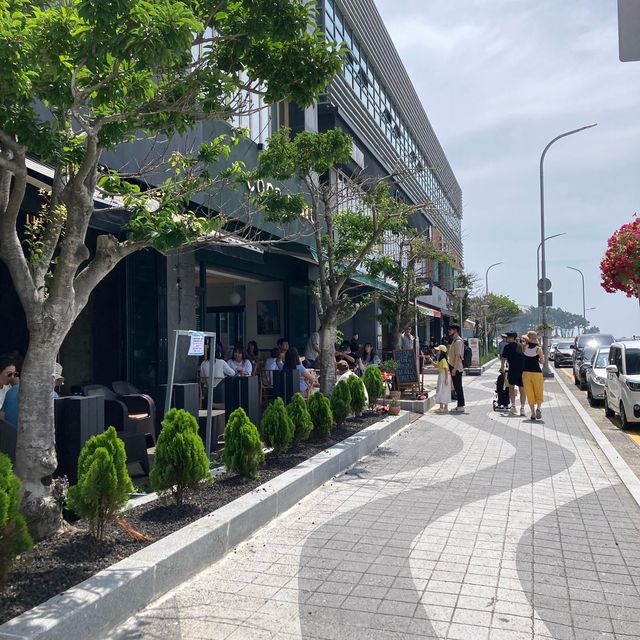 ［釜山］海洋城步行徑。電影的街道