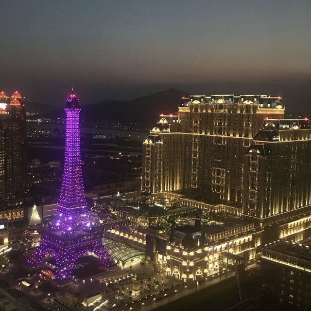  浪漫夢幻！澳門康萊德酒店的巴黎鐵塔景觀房 🗼💖