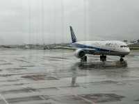 福岡空港→高知(龍馬)空港へ。JAL『エンブラエル』で高知へ飛ぶ。