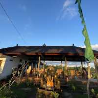 浪漫夕陽稻田晚餐 Warung lumbung padi 