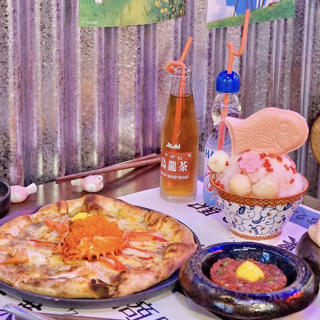 舊日本商店中的日式料理