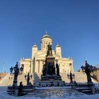 Trip in Helsinki for two days with freezing weather 