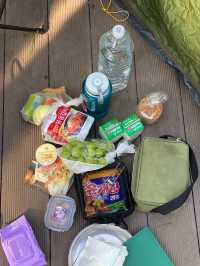 잣나무 숲 안에서 휴식, 호명산 잣나무 숲속 캠핑장 🏕