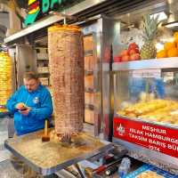 The Bustling Taksim Square In Istanbul
