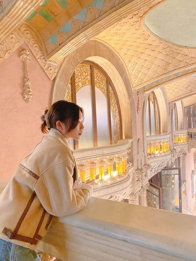 巴塞隆拿🇪🇸絕美小眾景點「加泰羅尼亞音樂宮」