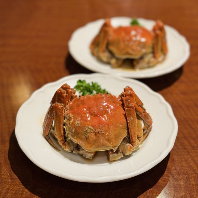 橫濱中華街 心龍食大閘蟹