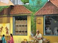 Murals around Muscat St