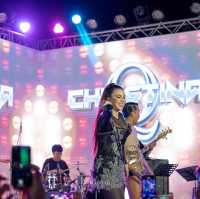 Christina Q Charity Concert on the beach 👑🎤🪩