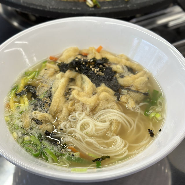 대패삼겹살 용봉동 맛집 “창영이부추냉삼&국수집”