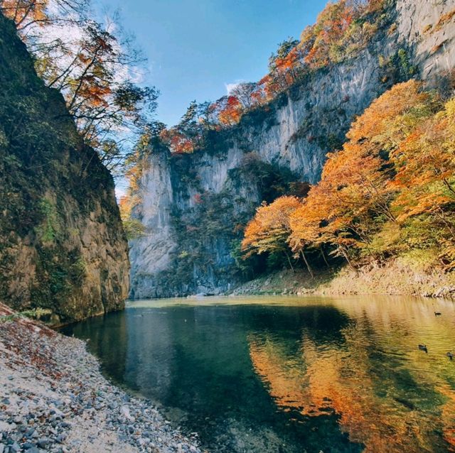 ล่องเรือในหุนเขาโบราณที่เมือง ภูมิภาค Tohoku