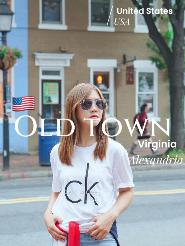 🇺🇸แจกพิกัดถ่ายรูปที่ Old town Alexandria VA,USA