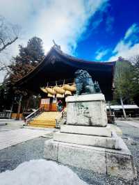 【長野県/下諏訪　全国にある諏訪神社の総本社『諏訪大社』の2つ目⛩️秋宮】