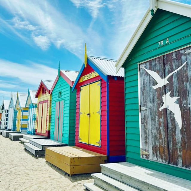 Brighton Bathing Boxes, Melbourne 🇦🇺 