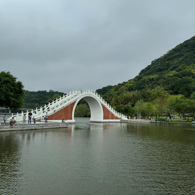 臺北台湖公園：湖光山色，適合野餐、散步和欣賞湖景