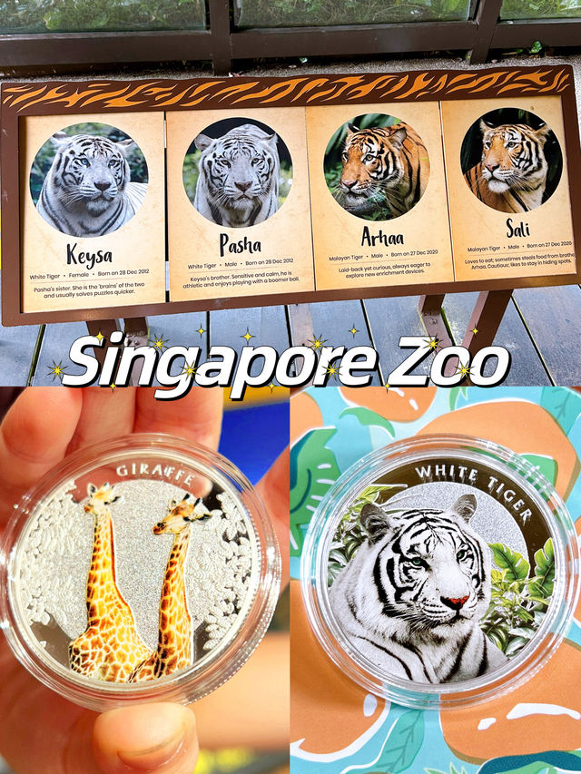 Limited Edition Coins from Singapore Zoo