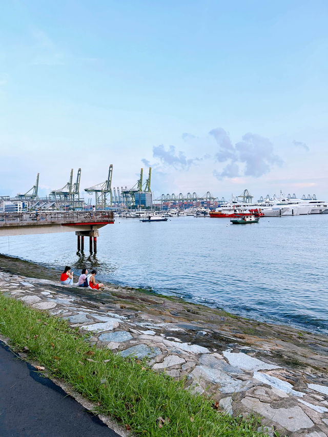 Exploring West Coast Park's Stunning Seaview