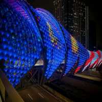 Saloma Bridge - Beautiful skyline of Kuala Lumpur