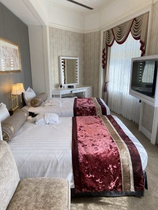 The Takarazuka Hotel Suite at an astonishing price of 15,500 yen per person