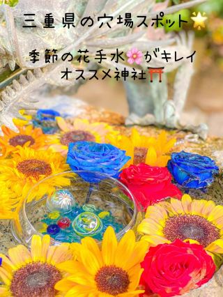 【三重縣 鈴鹿】季節手水很美的推薦神社