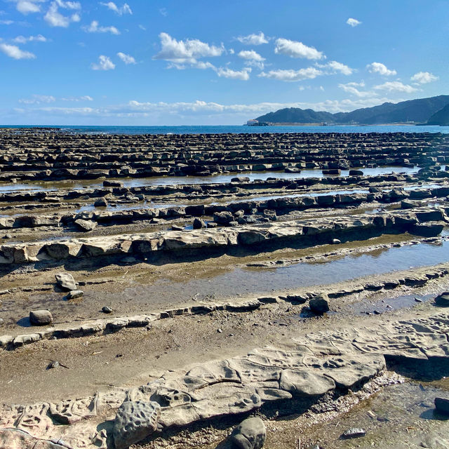 宮崎鬼之洗衫板-海浪不斷沖刷過千年，帶來的自然奇觀