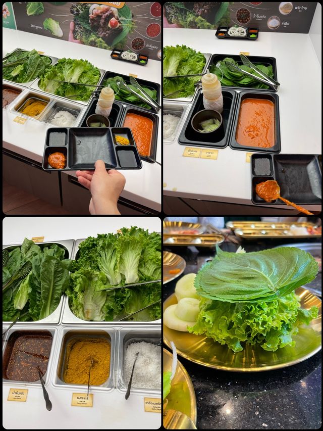 在曼谷吃韓燒豬肉是更好味的,五花腩最好味