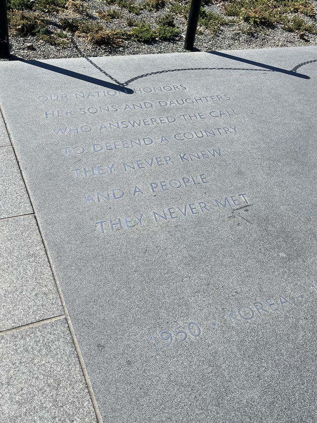 한국인이라면 워싱턴에 가서 가봐야 할 ‘한국전 참전 용사 기념비’🇺🇸🇰🇷