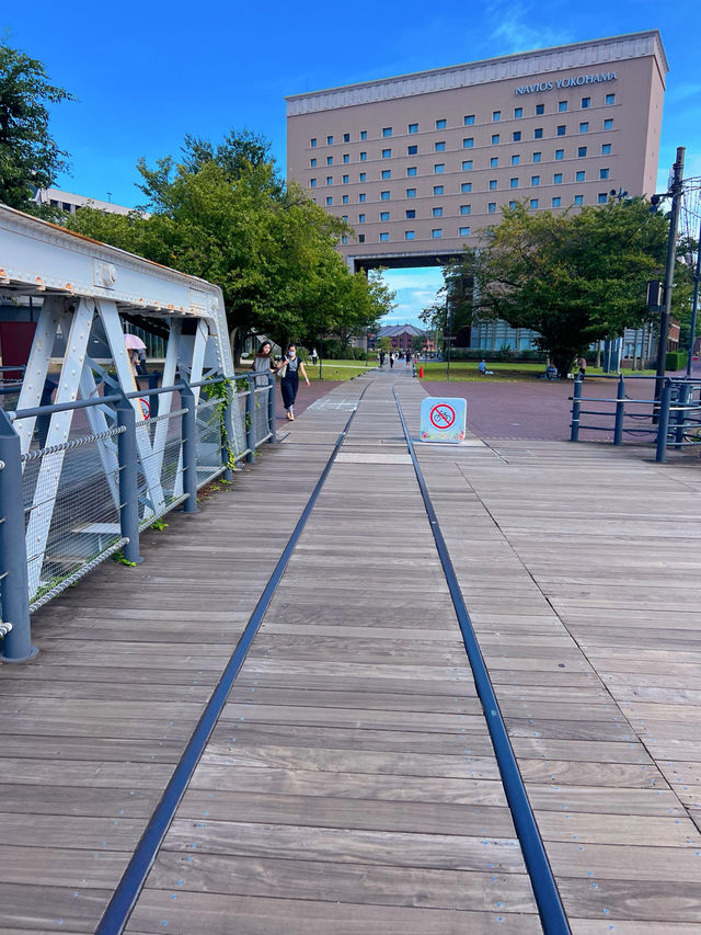 【横浜】歴史を感じる線路跡。春には満開の桜も🌸