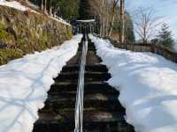 雪国の無人神社！！
