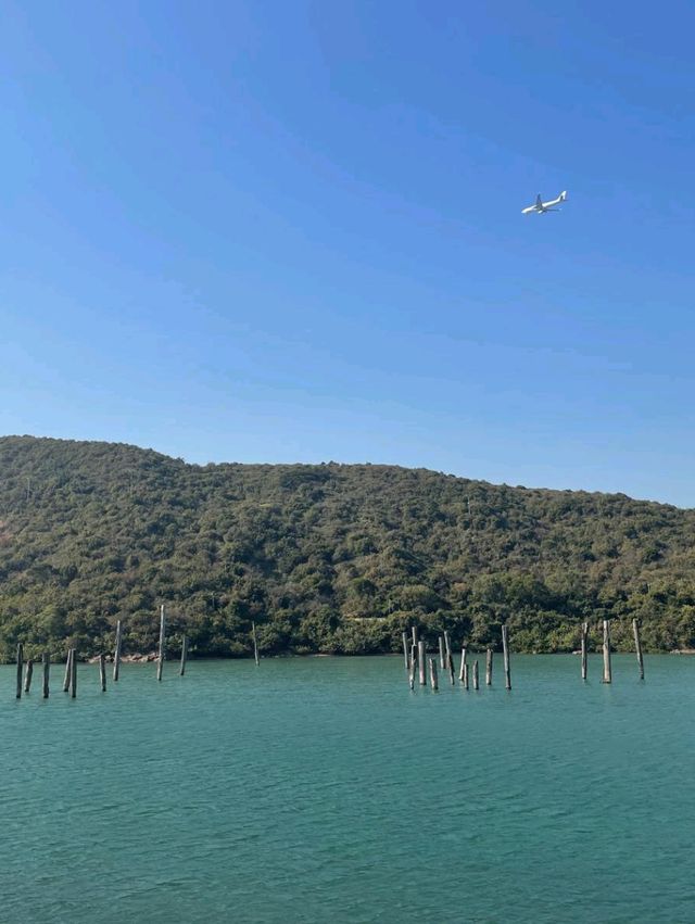 欣澳石灘：長索島港版天使之路
