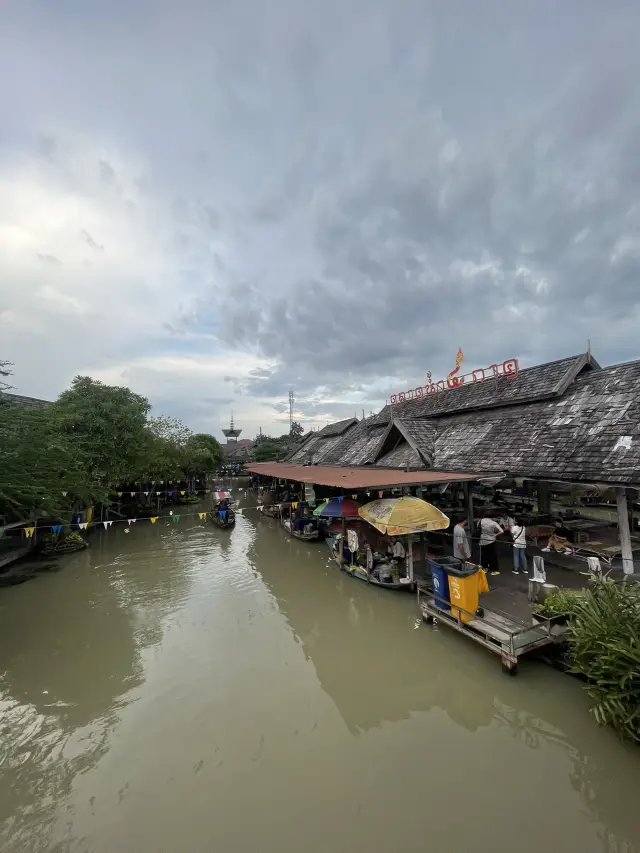 【|芭達雅】水上泰國文化體驗,芭達雅水上市場之旅