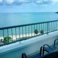 Flamingo Hotel By The Beach, balcony with gorgeous seaview!