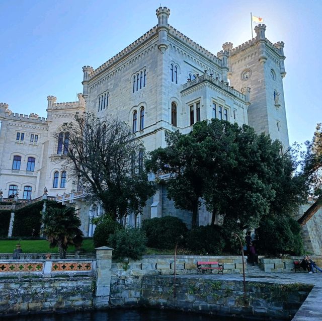 Miramare castle park is beautiful 