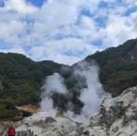 北海道自駕游-登別地獄谷/大湯沼/奧之湯/天然足湯