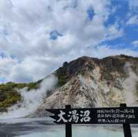 北海道自駕游-登別地獄谷/大湯沼/奧之湯/天然足湯