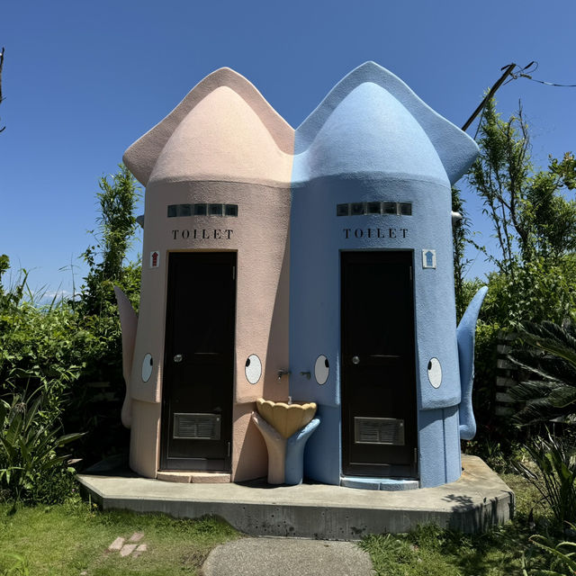 初島上陸！感動的な景色とブランコで幼い子どものように楽しんた