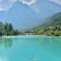 The Bluest lake I’ve ever seen. This is not Switzerland, this China.