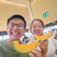 Flowering your summer in Hokkaido with Lavender, Melons