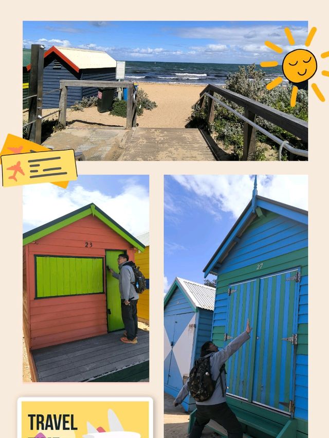 墨爾本文【BrightonBeach】是遊客必到之打卡勝地！