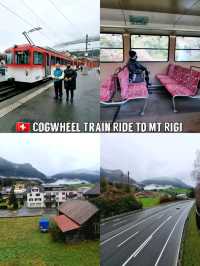 🇨🇭 Cogwheel Train Ride to Mt Rigi 