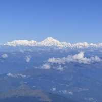 The Himalayas : Above the clouds