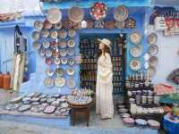 青の街🇲🇦の世界遺産シャウエンでお買い物