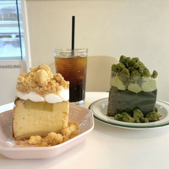 韓国🇰🇷マンウォンドンにあるチーズケーキが美味しいカフェ