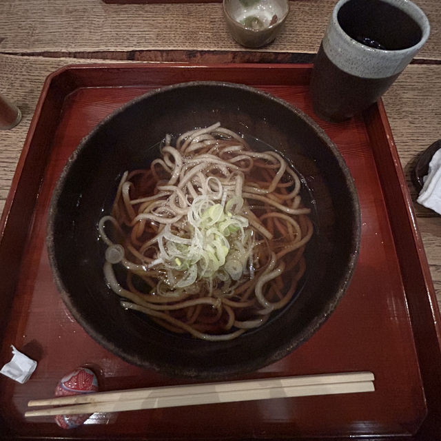 菰野町で、お蕎麦のコースが味わえる