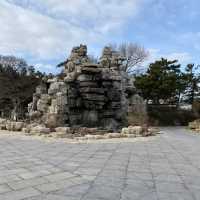 🇨🇳봉래 신비로운 삼선산풍경구의 내부와 귀여운 동물들🦢🐈‍⬛