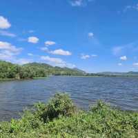 A lake with a dark history