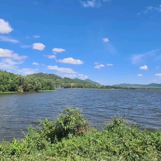 A lake with a dark history
