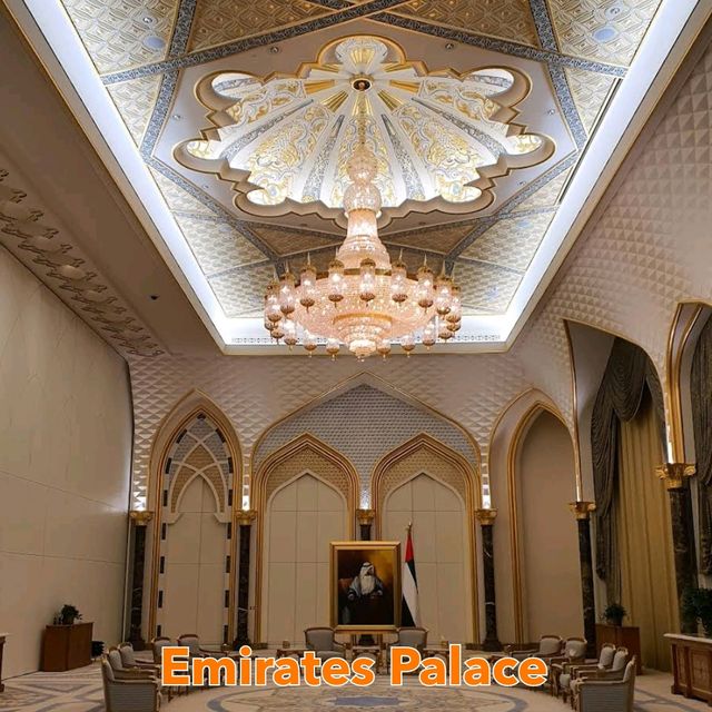 Opulence Redefined at Emirates Palace 🏰✨