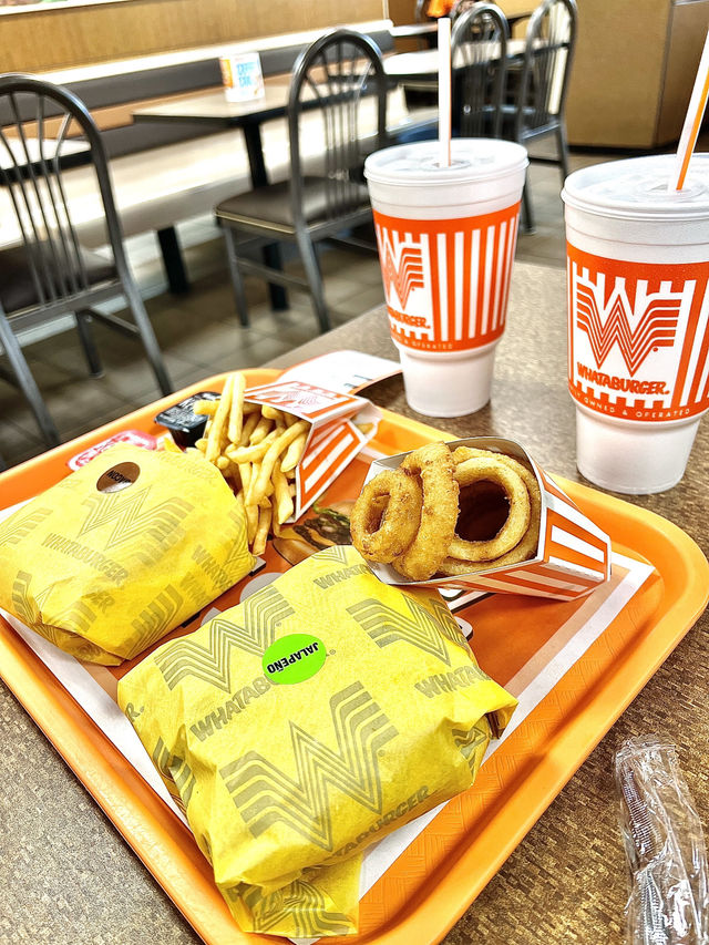 [奧斯汀食記］Whataburger-德州之光🍔